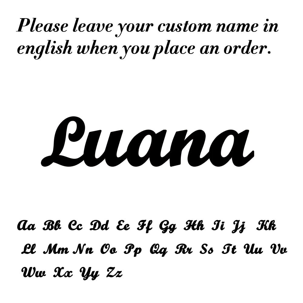 Custom Name Letter Keyring Stainless Steel Key