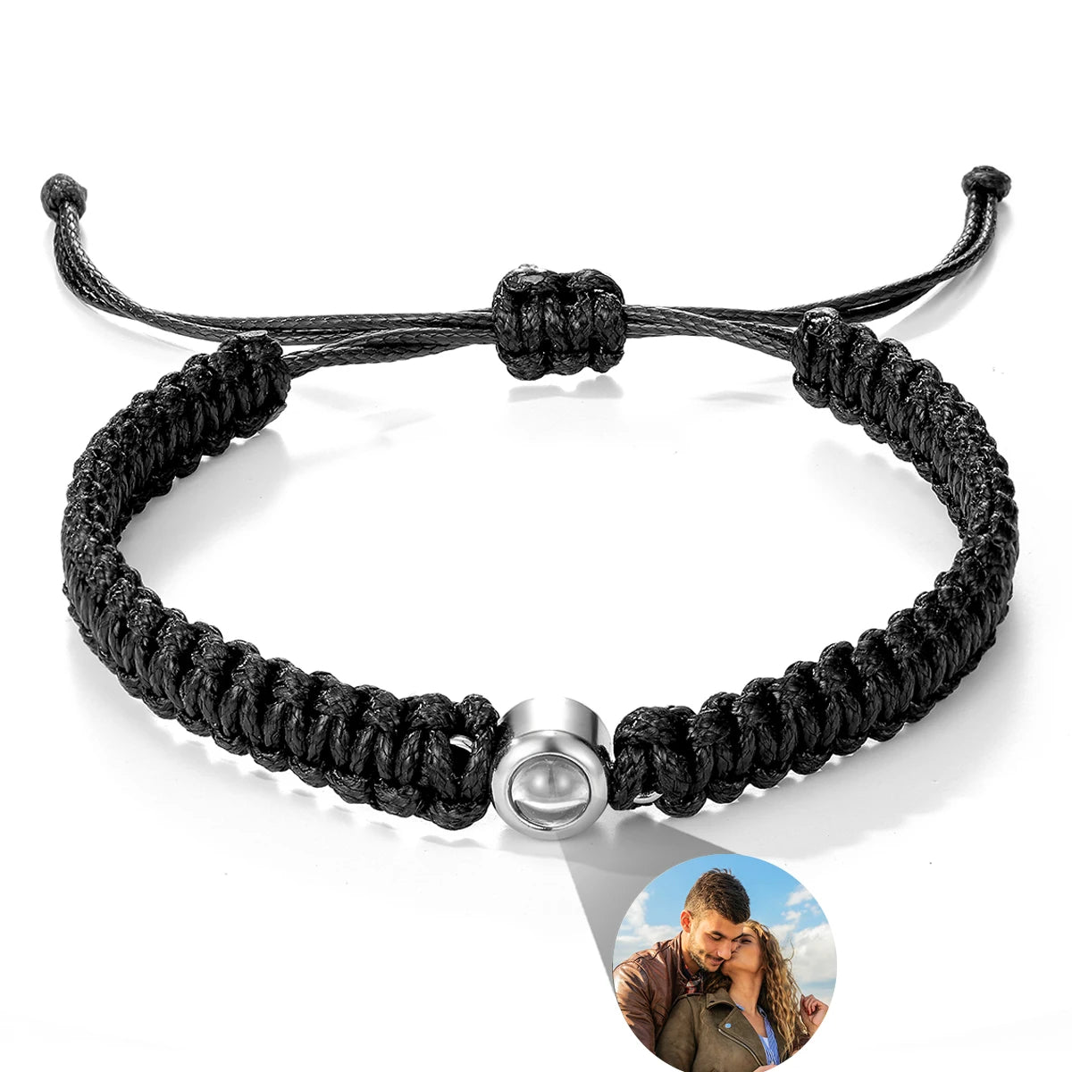 Custom Photo Bracelet Personalized Photo Projection