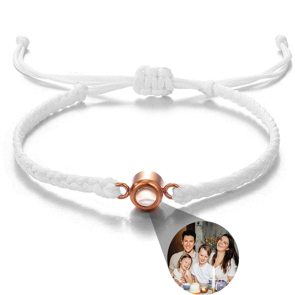 Custom Photo Bracelet Personalized Photo Projection
