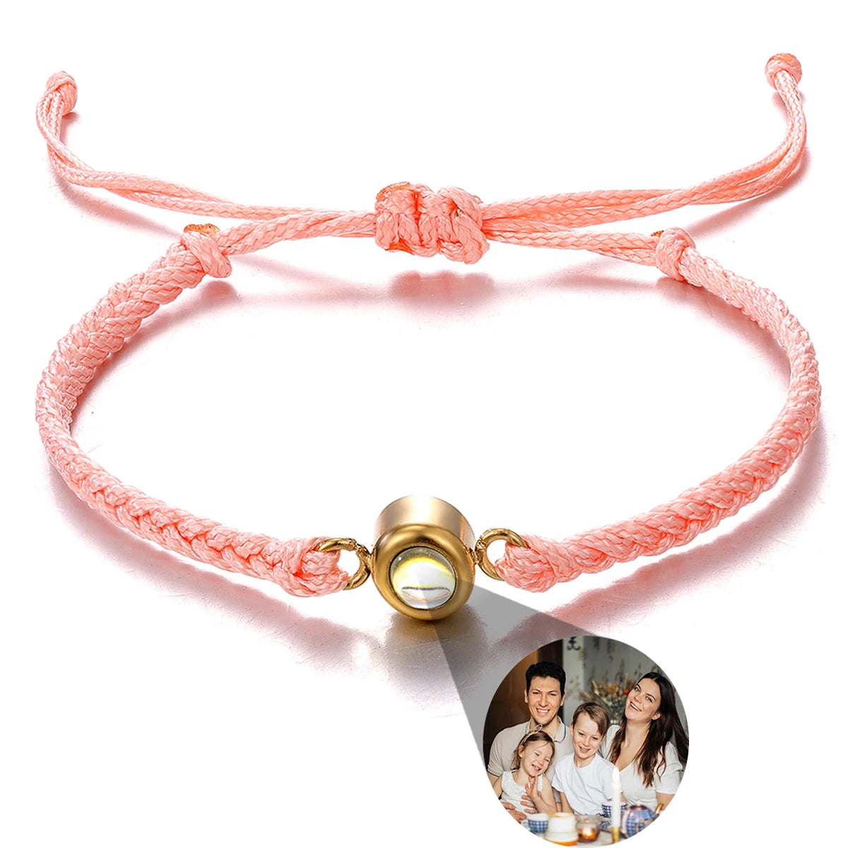 Custom Photo Bracelet Personalized Photo Projection