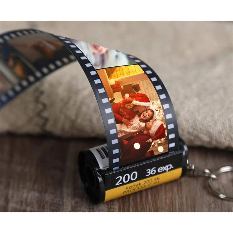 Custom Camera Film Roll Keychain