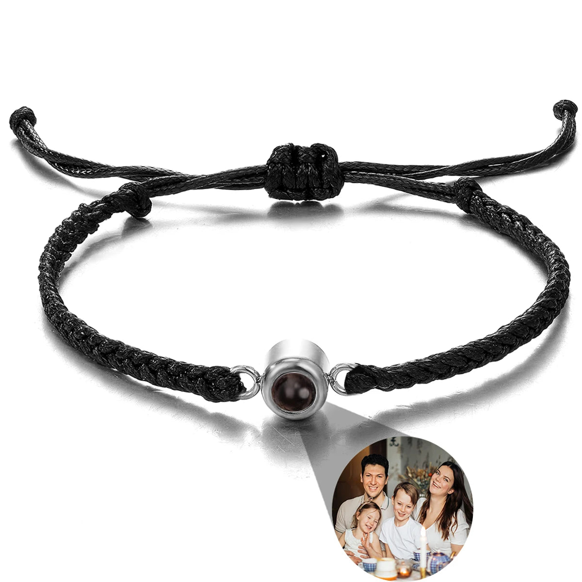 Custom Photo Bracelet Personalized Photo Projection