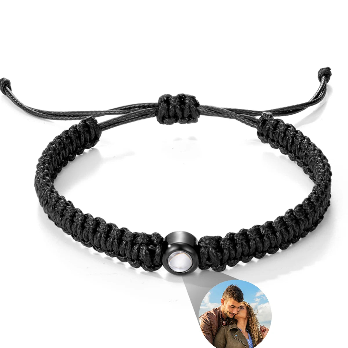 Custom Photo Bracelet Personalized Photo Projection