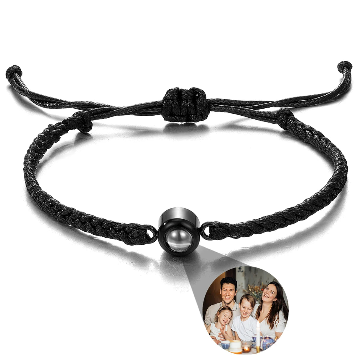 Custom Photo Bracelet Personalized Photo Projection