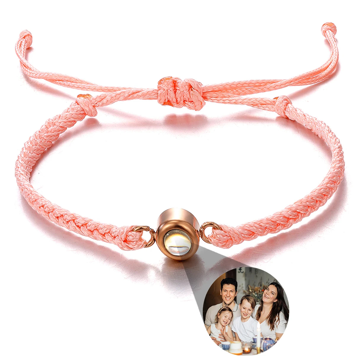 Custom Photo Bracelet Personalized Photo Projection
