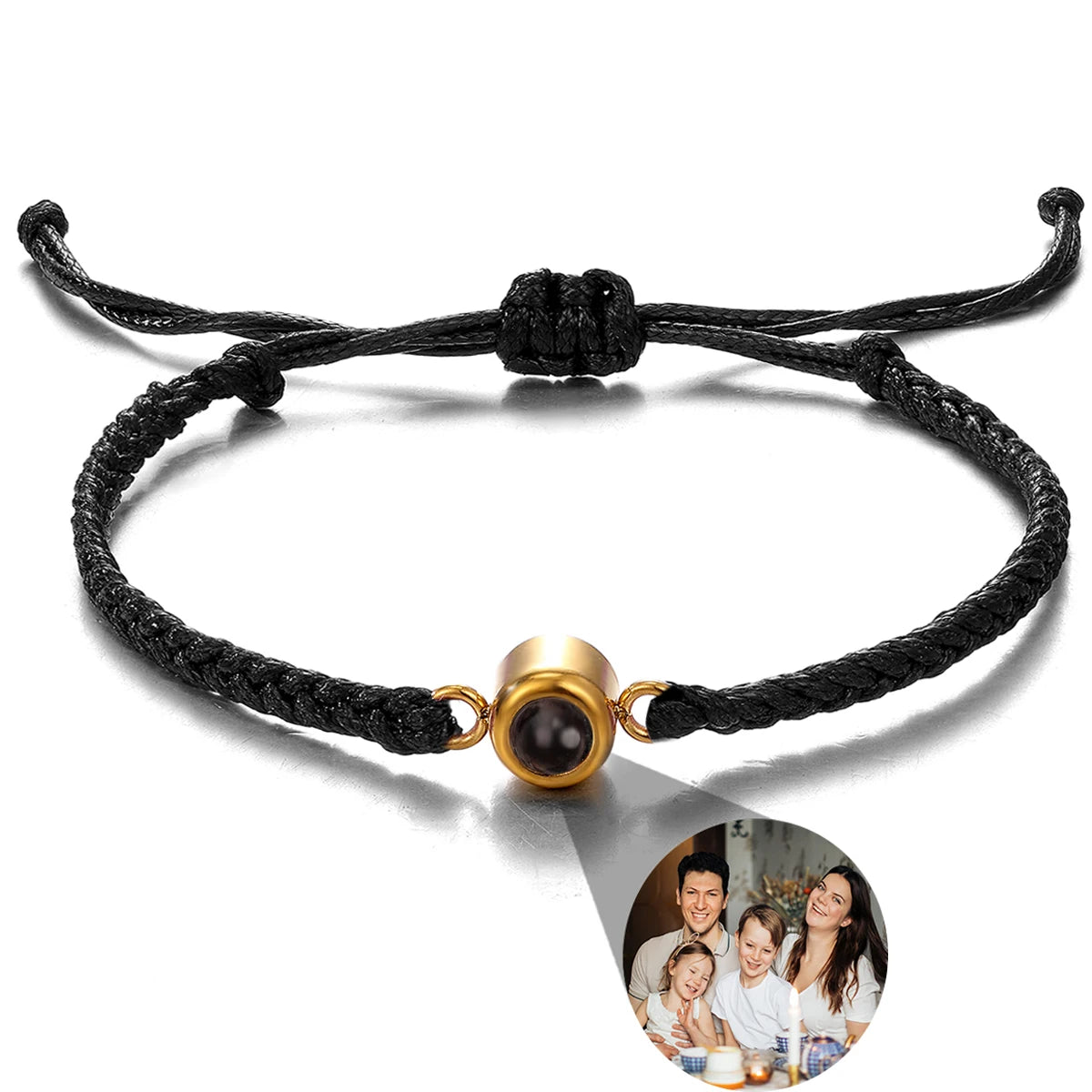 Custom Photo Bracelet Personalized Photo Projection
