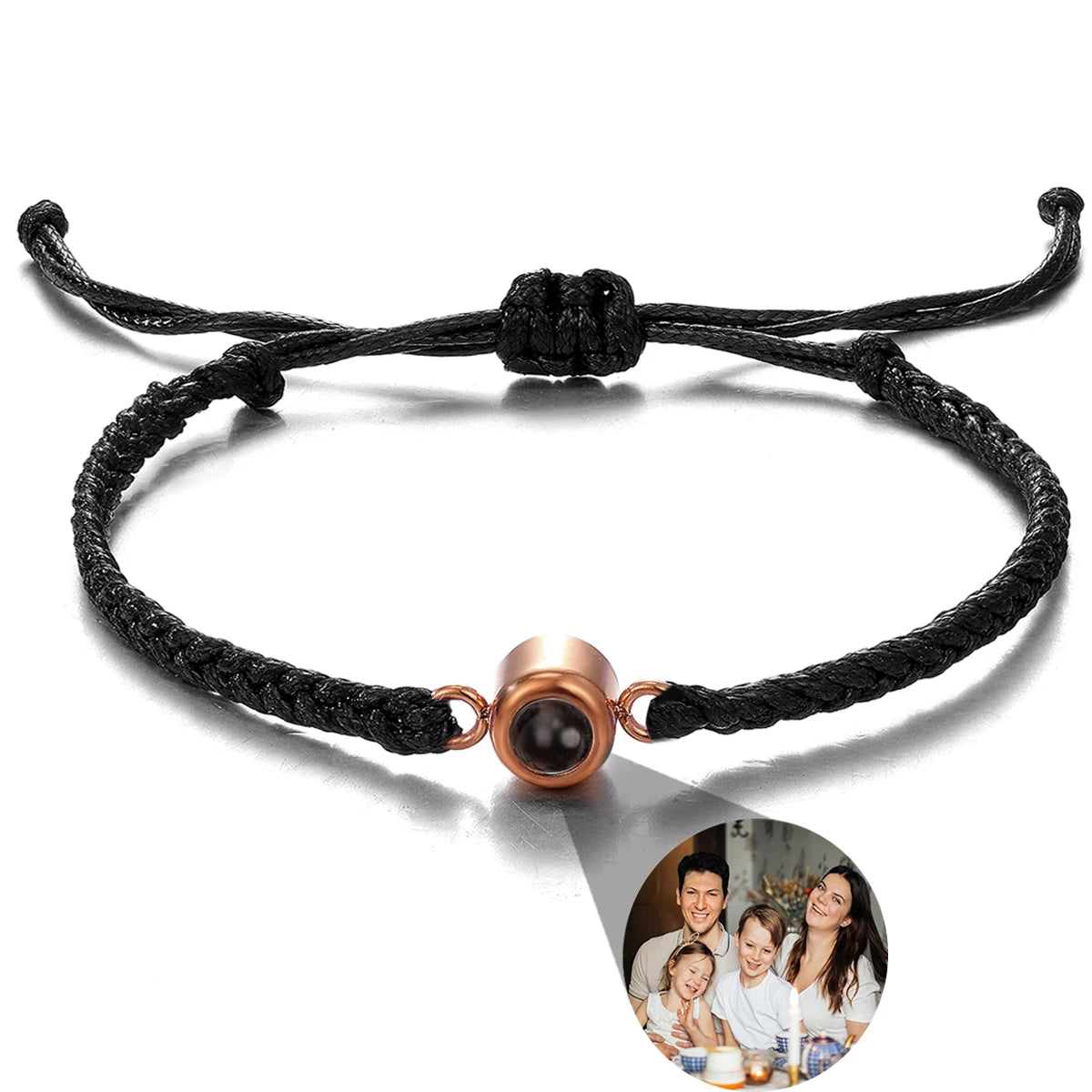 Custom Photo Bracelet Personalized Photo Projection