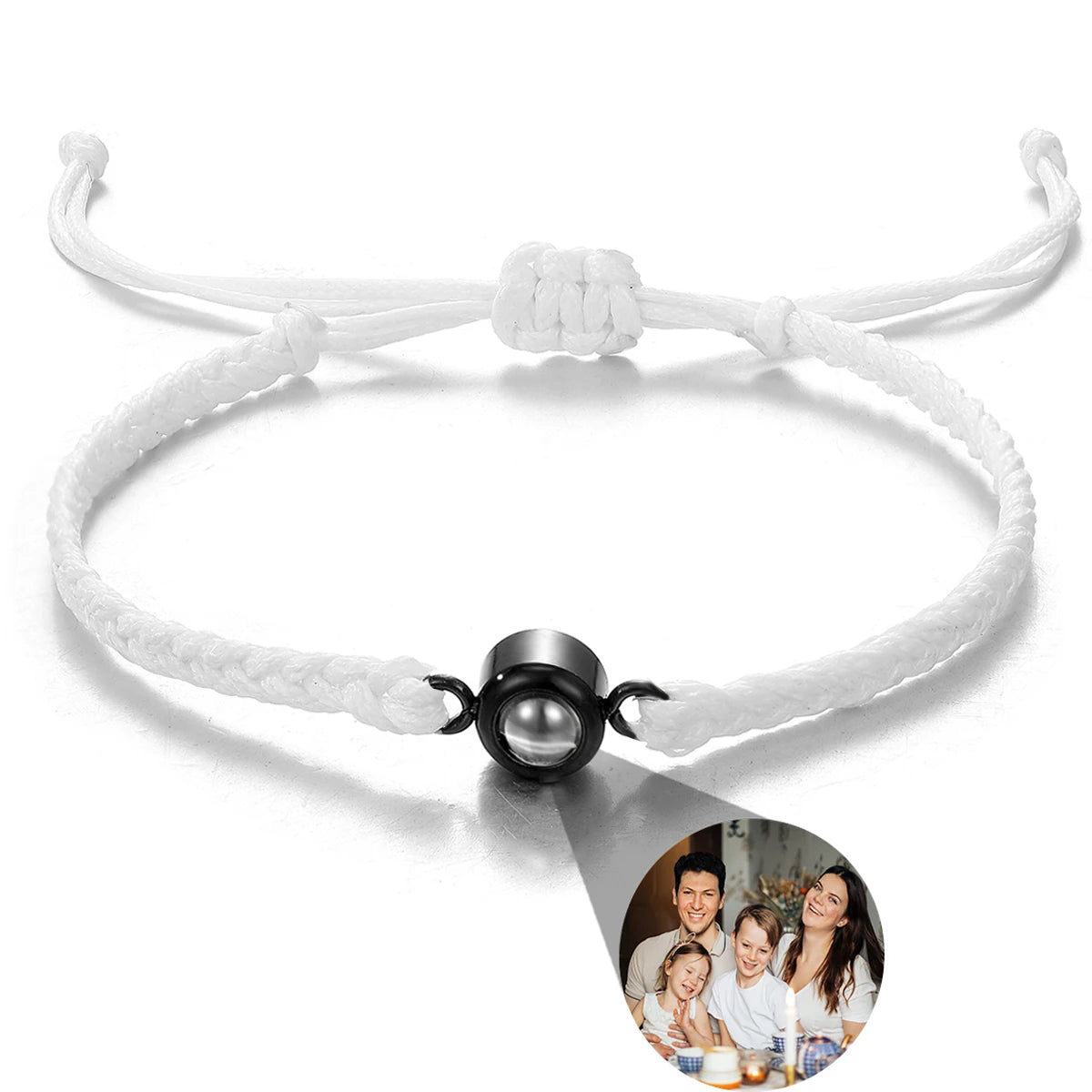 Custom Photo Bracelet Personalized Photo Projection