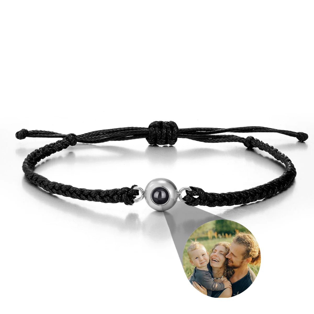 Custom Photo Bracelet Personalized Photo Projection