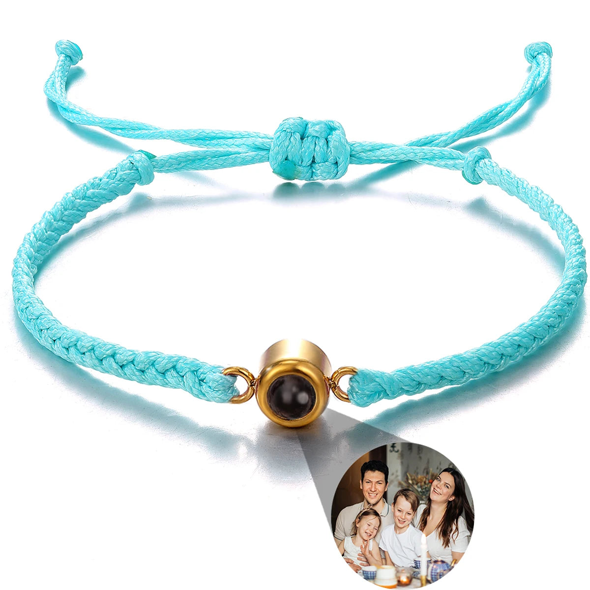 Custom Photo Bracelet Personalized Photo Projection