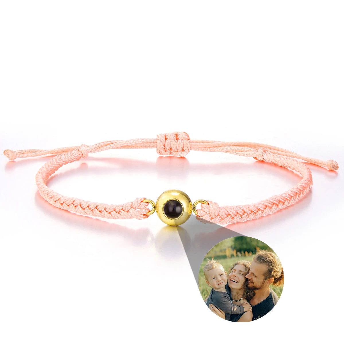 Custom Photo Bracelet Personalized Photo Projection