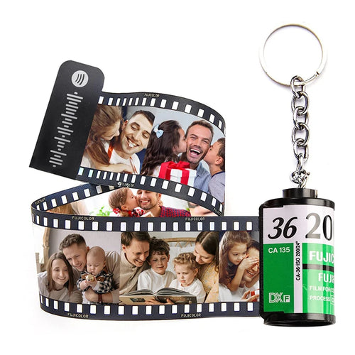 Custom Camera Film Roll Keychain