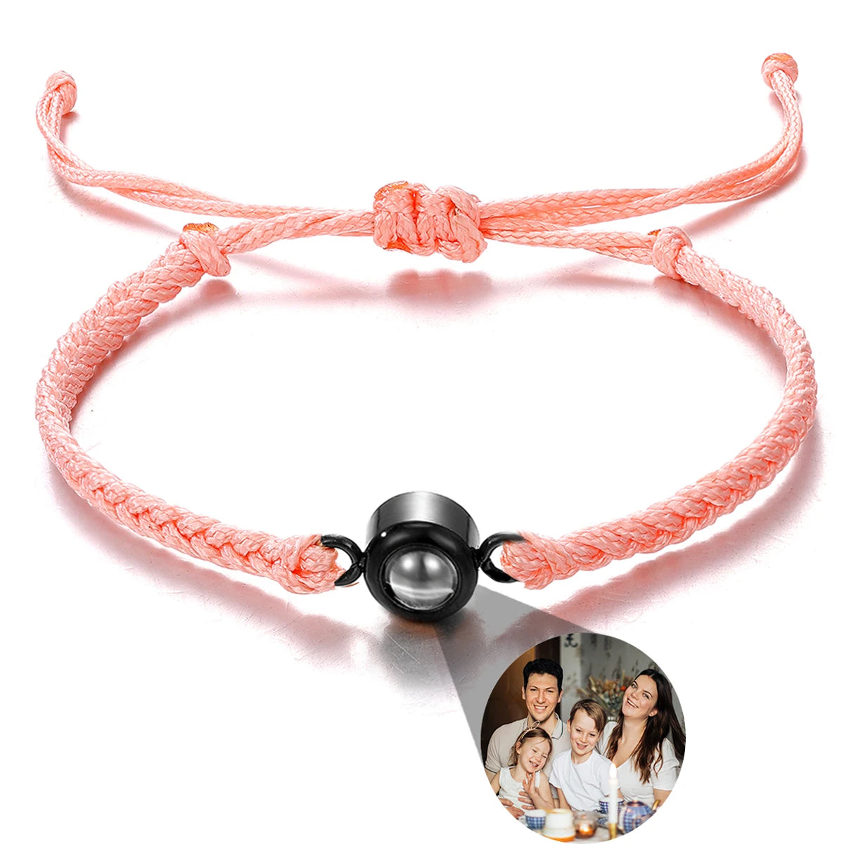 Custom Photo Bracelet Personalized Photo Projection