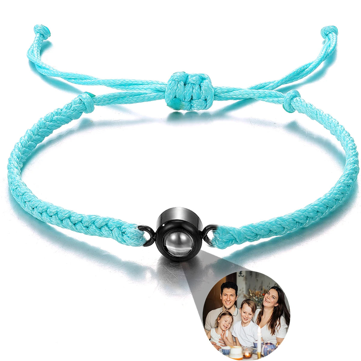 Custom Photo Bracelet Personalized Photo Projection