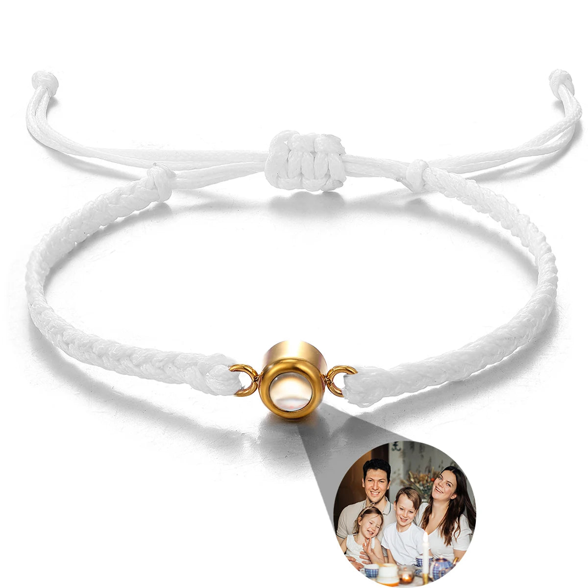 Custom Photo Bracelet Personalized Photo Projection