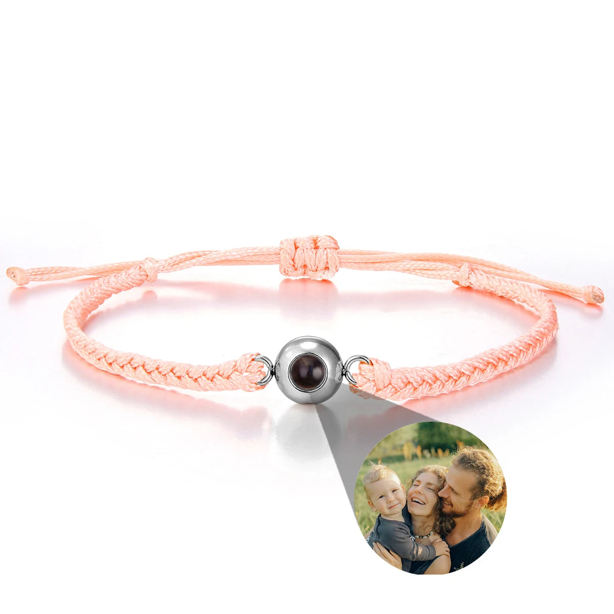 Custom Photo Bracelet Personalized Photo Projection