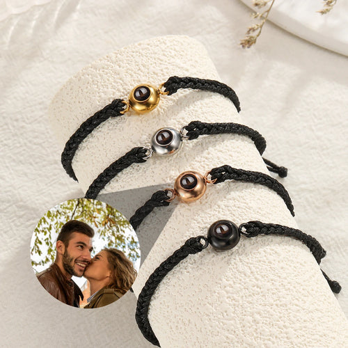 Custom Photo Bracelet Personalized Photo Projection