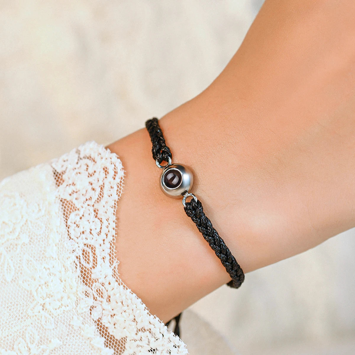 Custom Photo Bracelet Personalized Photo Projection